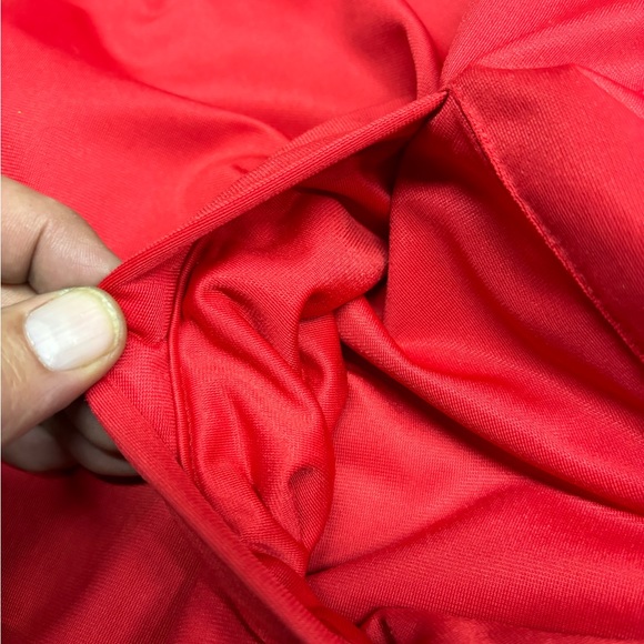 5sun Fifth Sun Futbol Track Jacket Germany Soccer Team  Full Zip Red Mens Small - Picture 5 of 10